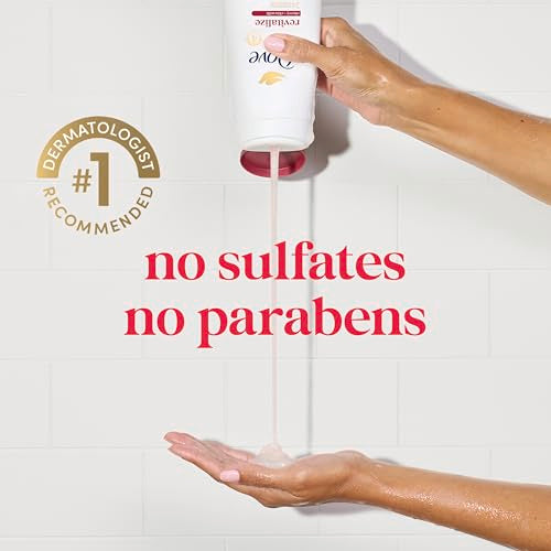 Dove Body Wash with Pump 3 Count Revitalizante Cherry & Chia Milk, for Renewed, Healthy Looking Skin,Moisturizing Gentle Skin Cleanser with 24hr Renewing MicroMoisture, 30.6 oz